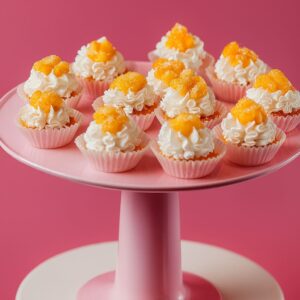 Тарталетки з манго (літній варіант з м’ятою)